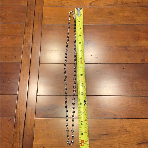 Handmade sterling silver wrapped crystal set - Picture 7 of 7